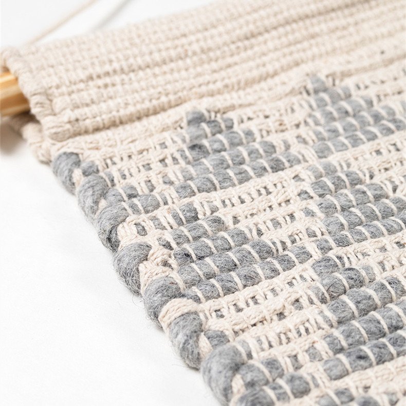 Wall Hanging — Wool Triangle Rhythm — view 2